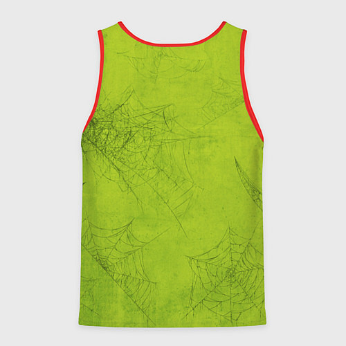Мужская майка без рукавов Битлджус и Лидия / 3D-Красный – фото 2