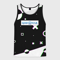 Майка-безрукавка мужская God of war game patten, цвет: 3D-черный