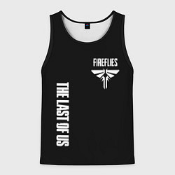 Майка-безрукавка мужская Одни из нас логотип, цвет: 3D-черный