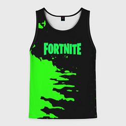 Майка-безрукавка мужская Fortnite краски звезды, цвет: 3D-черный
