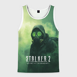 Мужская майка без рукавов Stalker 2 сердце Чернобыля