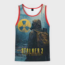Мужская майка без рукавов Stalker 2 зараженная зона