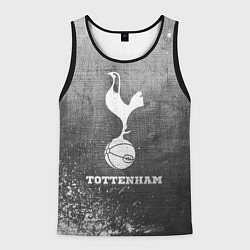 Майка-безрукавка мужская Tottenham - grey gradient, цвет: 3D-черный