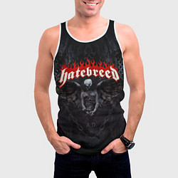 Майка-безрукавка мужская Hatebreed hardcore, цвет: 3D-белый — фото 2