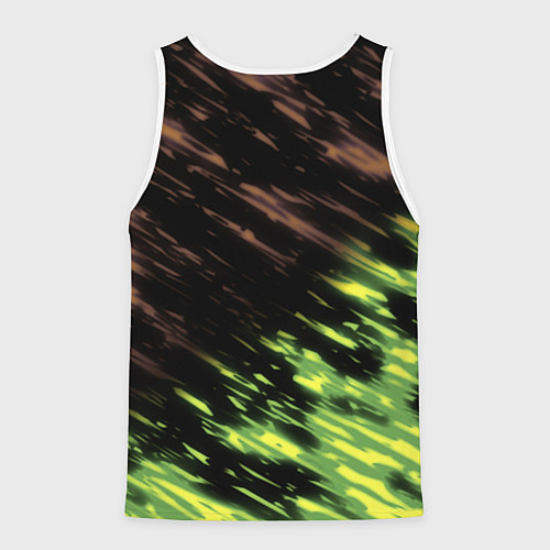 Мужская майка без рукавов Horizon: Zero Dawn краски / 3D-Белый – фото 2