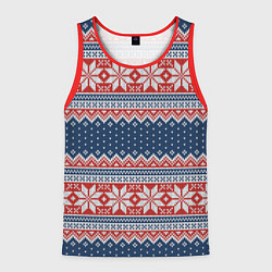 Мужская майка без рукавов Knitted Pattern