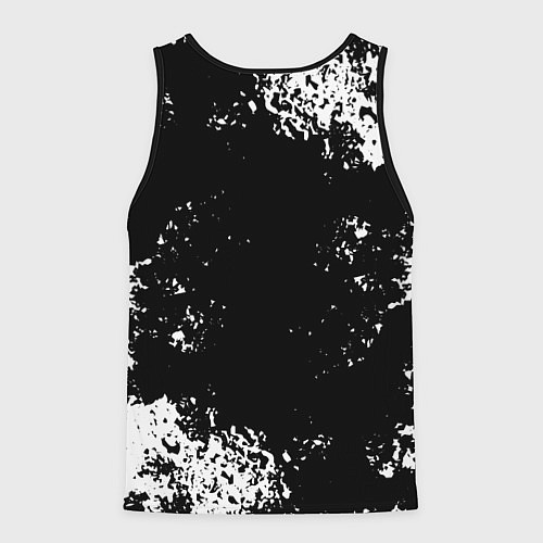 Мужская майка без рукавов Foo Fighters рок пес / 3D-Черный – фото 2