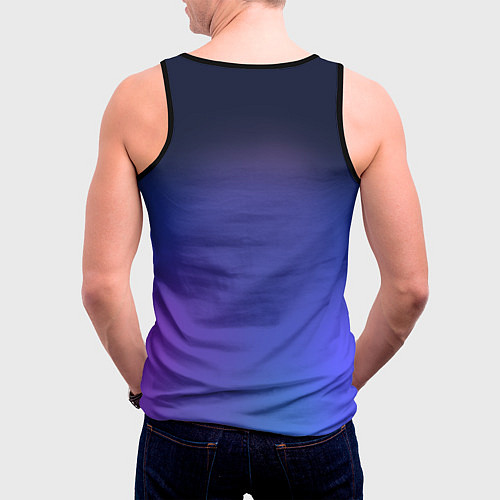 Мужская майка без рукавов Сон Ки Хун - Игра в кальмара / 3D-Черный – фото 4