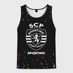 Мужская майка без рукавов Sporting конфети
