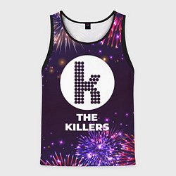 Майка-безрукавка мужская Праздничный The Killers, цвет: 3D-черный