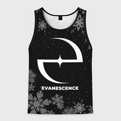 Мужская майка без рукавов Снежный Evanescence