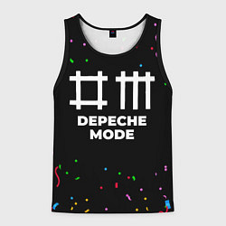 Мужская майка без рукавов Depeche Mode конфети