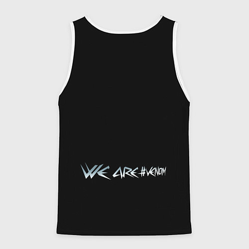 Мужская майка без рукавов Morty and Rick - we are Venom / 3D-Белый – фото 2