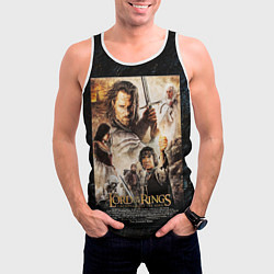 Майка-безрукавка мужская The lord of the rings - the return of the king, цвет: 3D-белый — фото 2