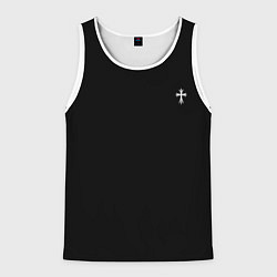 Мужская майка без рукавов Ворона во тьме