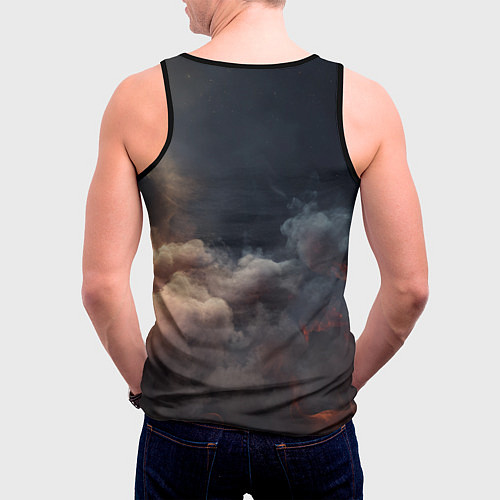 Мужская майка без рукавов Kingdom Come Deliverance 2 лого / 3D-Черный – фото 4