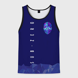 Мужская майка без рукавов Mortal Kombat - Саб-Зиро