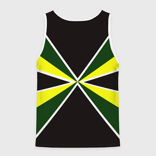 Мужская майка без рукавов Мотострелковые войска: шеврон без текста / 3D-Белый – фото 2