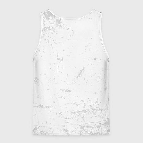 Мужская майка без рукавов Кот инь ян / 3D-Белый – фото 2