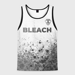 Мужская майка без рукавов Bleach - white gradient посередине