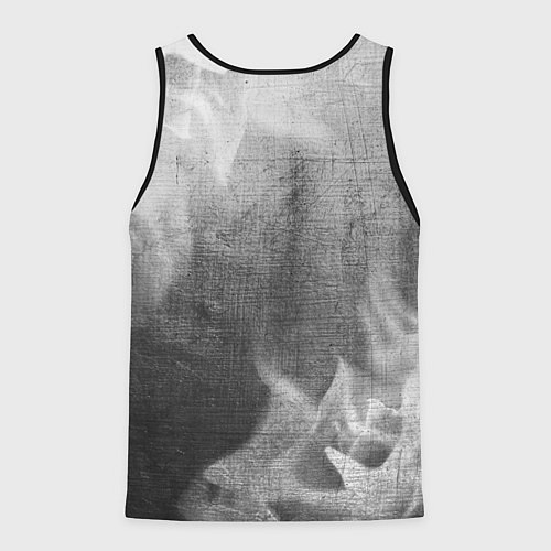 Мужская майка без рукавов Yamaha - grey gradient / 3D-Черный – фото 2