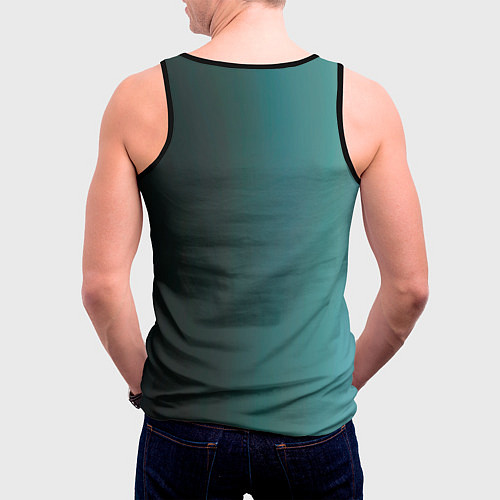 Мужская майка без рукавов Все дуреют с этих тимбилдингов / 3D-Черный – фото 4