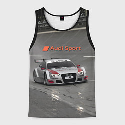 Мужская майка без рукавов Автогонки на шорт-треке Audi sport racing team