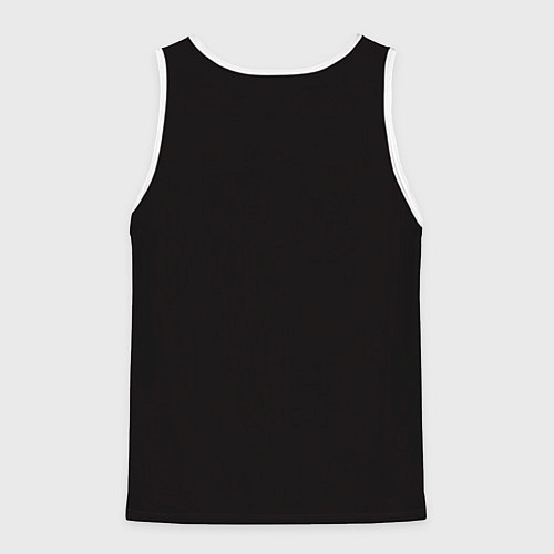 Мужская майка без рукавов Все дуреют с этих самураев / 3D-Белый – фото 2