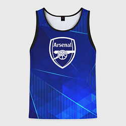 Мужская майка без рукавов Arsenal blue poly