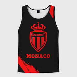 Мужская майка без рукавов Monaco - red gradient