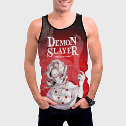 Майка-безрукавка мужская Гора Натагумо - демон паук, цвет: 3D-черный — фото 2