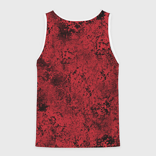 Мужская майка без рукавов Веном красный и черный симбиот / 3D-Белый – фото 2