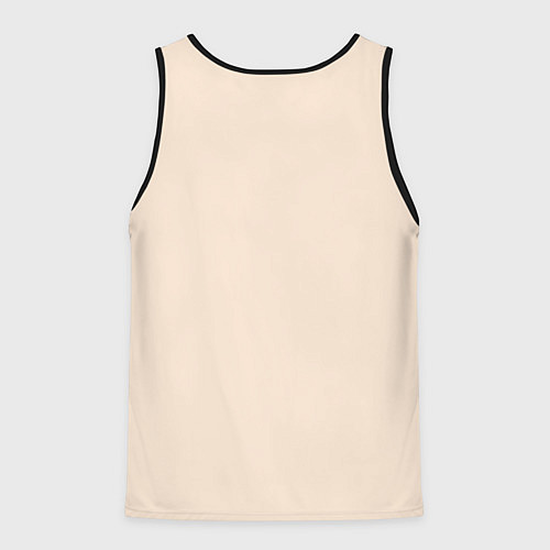 Мужская майка без рукавов FoxINy skzoo / 3D-Черный – фото 2