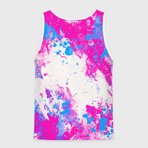 Мужская майка без рукавов Мартышка Джинкс - Arcane / 3D-Белый – фото 2