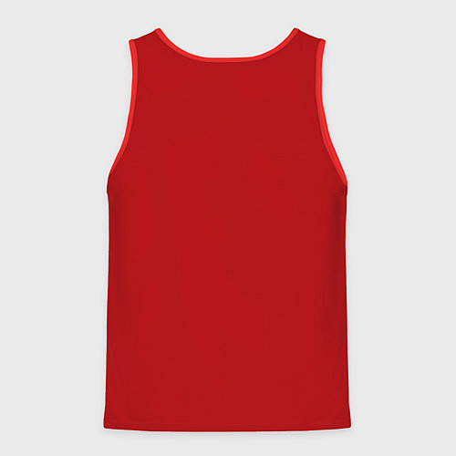 Мужская майка без рукавов Человек паук глаза питера / 3D-Красный – фото 2