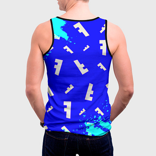 Мужская майка без рукавов Farcry 6 pattern / 3D-Черный – фото 4