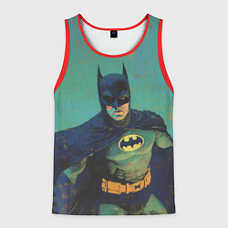 Майка-безрукавка мужская Злой Бэтмен, цвет: 3D-красный