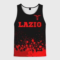 Мужская майка без рукавов Lazio - red gradient посередине