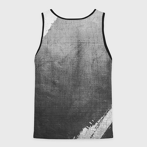 Мужская майка без рукавов Coldplay - grey gradient / 3D-Черный – фото 2