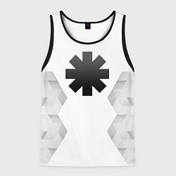 Мужская майка без рукавов Red Hot Chili Peppers white poly