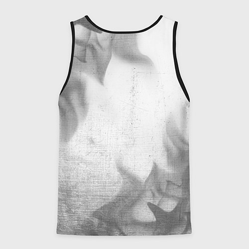 Мужская майка без рукавов Great Wall - white gradient / 3D-Черный – фото 2