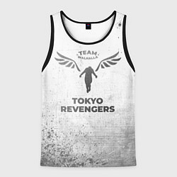 Мужская майка без рукавов Tokyo Revengers - white gradient
