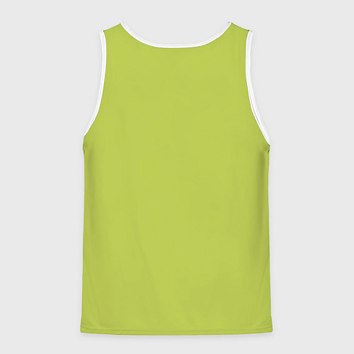 Мужская майка без рукавов Майк Салливан лицо / 3D-Белый – фото 2