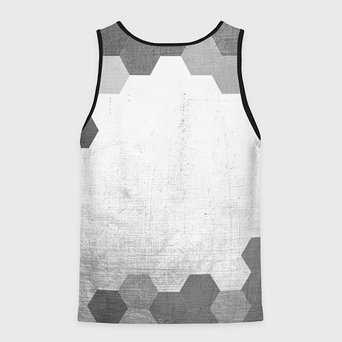 Мужская майка без рукавов Skyrim - white gradient / 3D-Черный – фото 2