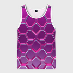 Мужская майка без рукавов Розовый бронежилет