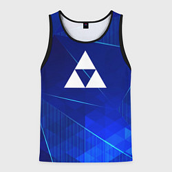 Мужская майка без рукавов Zelda blue poly