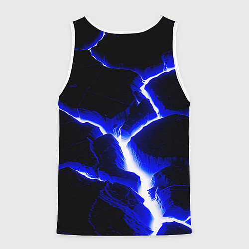 Мужская майка без рукавов The rift / 3D-Белый – фото 2