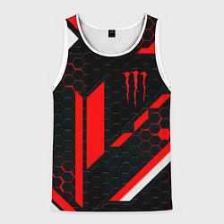 Мужская майка без рукавов Monster energy sport geometry