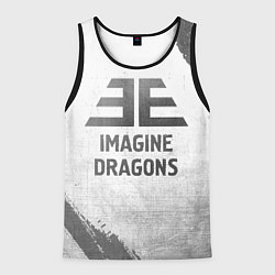 Мужская майка без рукавов Imagine Dragons - white gradient