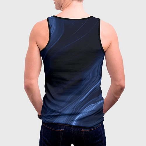 Мужская майка без рукавов Haval тёмно-синий / 3D-Черный – фото 4